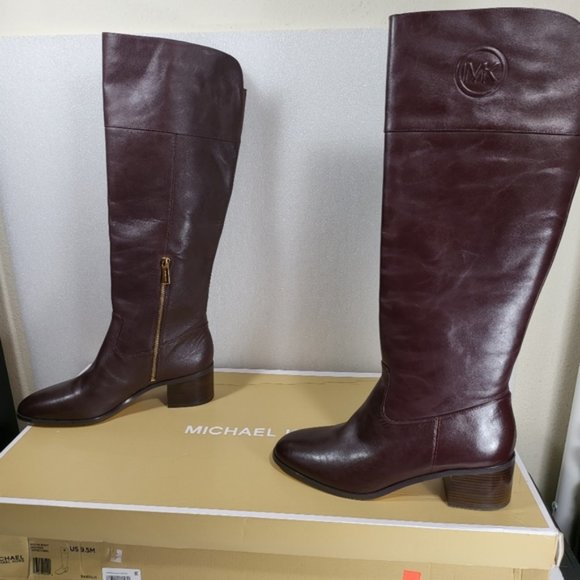 Michael Kors Women's Leather Dylyn Barolo SIZE-9.5- M - Picture 8 of 8